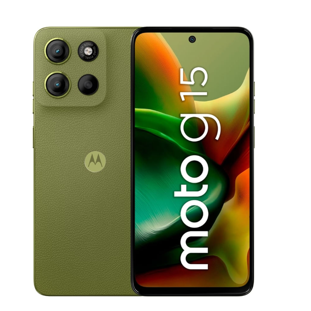 MOTOROLA MOTO G15 4RAM 256GB - VERDE