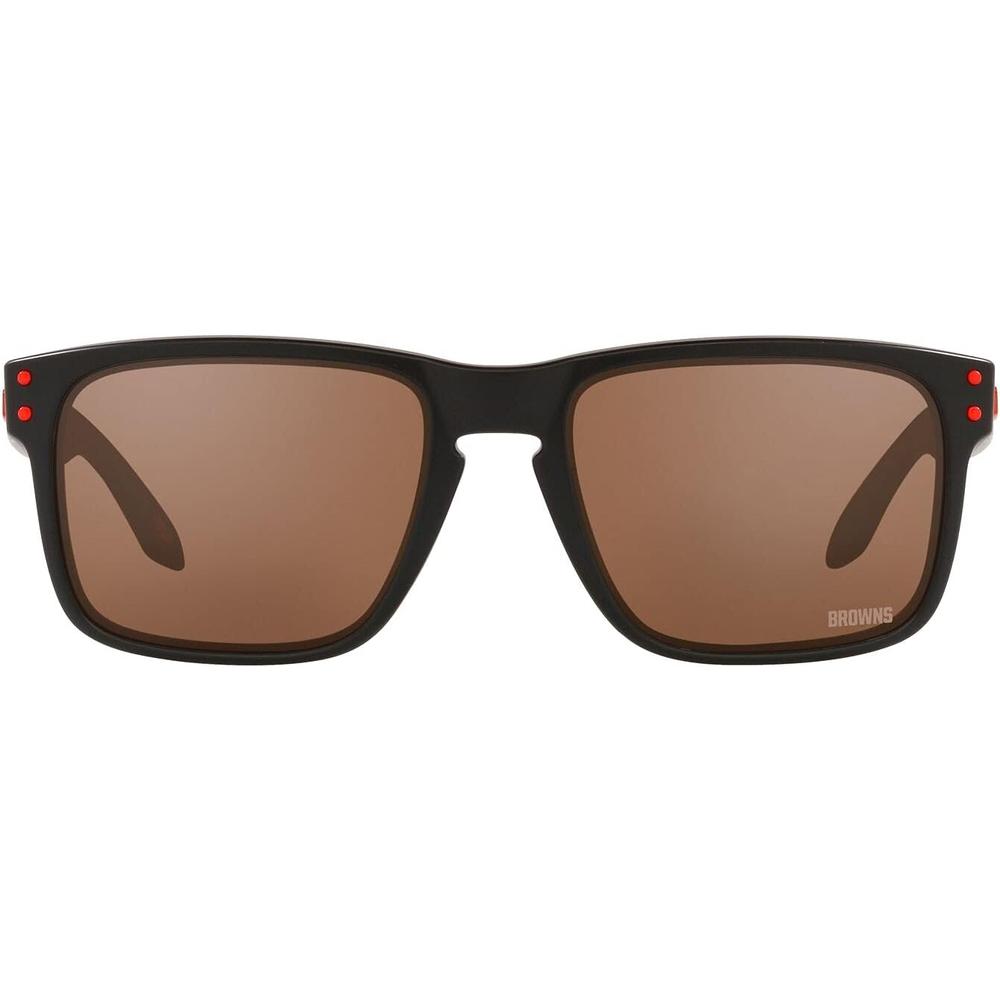 Oakley Holbrook OO9102 NFL Collection Gafas de sol para hombre | Matte Black / Prizm Tungsten IV