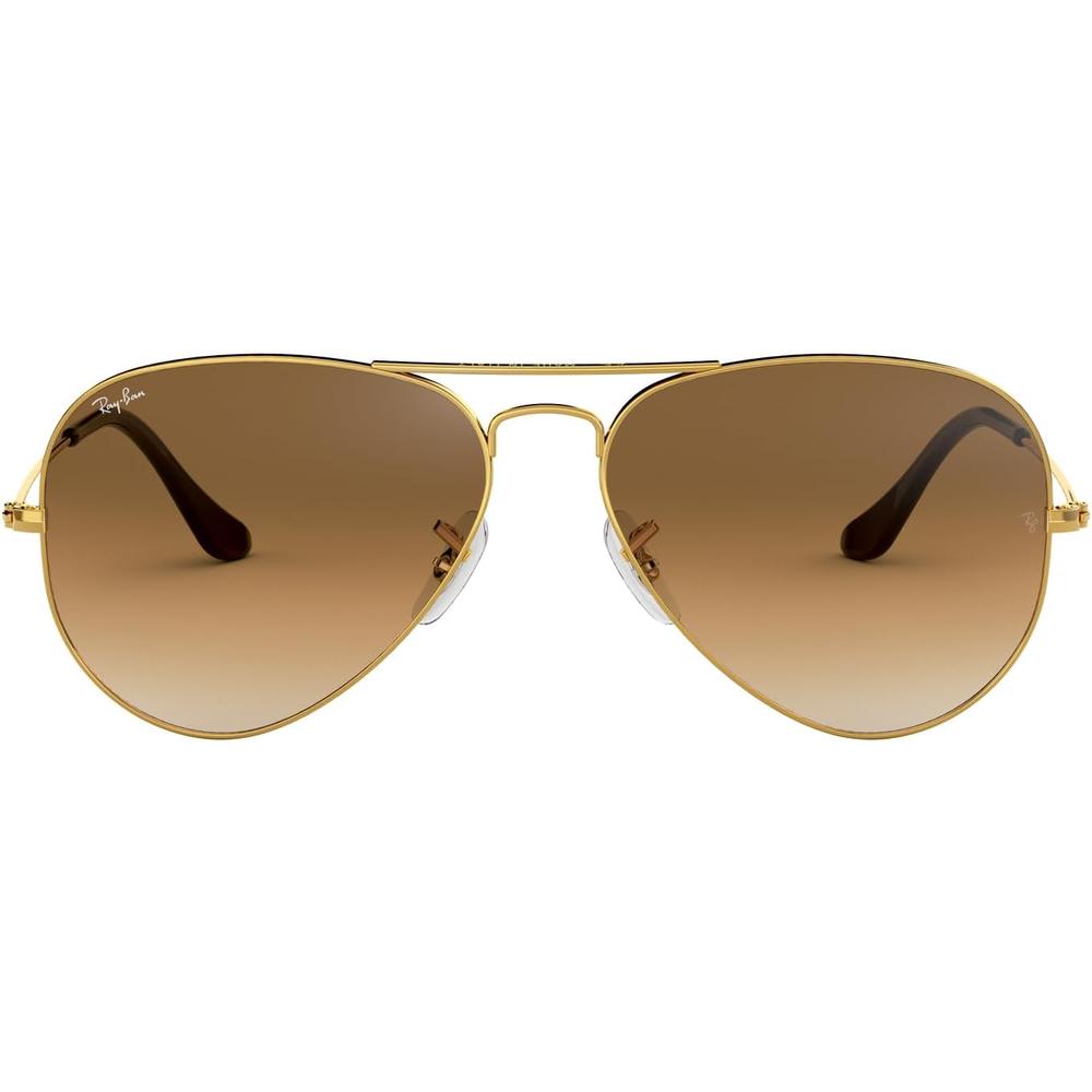 Ray-Ban RB3025 Aviator Fotocromáticas Gafas de sol para hombre | Gold / Clear Brown III