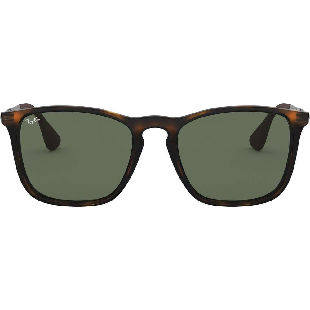 Ray-Ban RB4187 Chris Gafas de sol para hombre | Light Havana / Dark Green