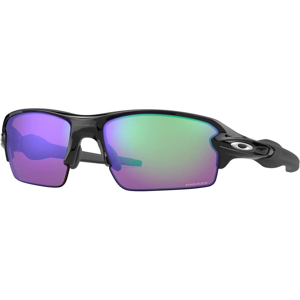 Oakley Flak 2.0 OO9271 Gafas de Sol para Hombre | Polished Black / Prizm Golf