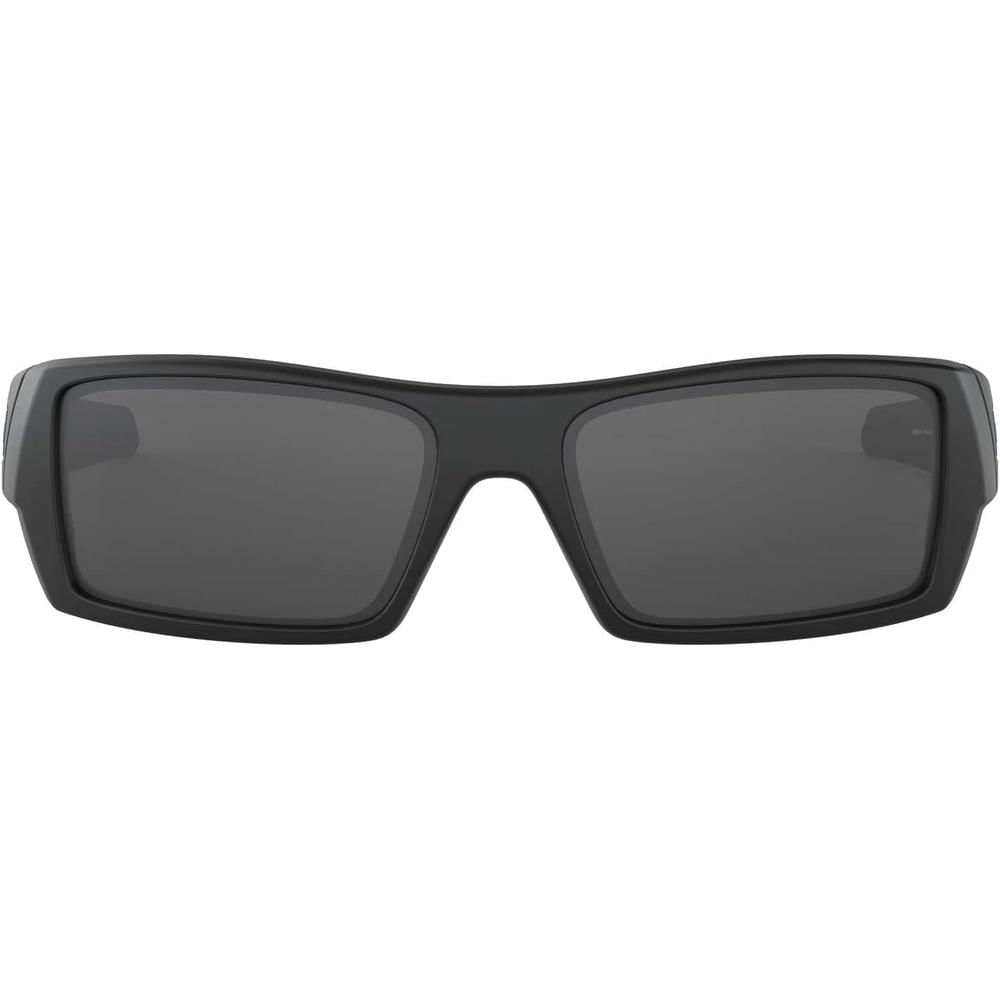 Oakley Gascan OO9014 Gafas de Sol para Hombre | Matte Black / Blue Stripe / Grey