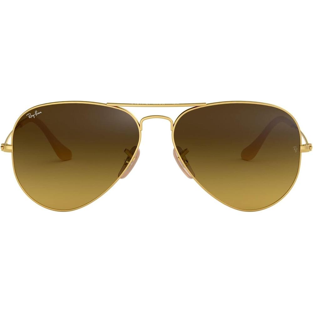 Ray-Ban RB3025 Aviator Fotocromáticas Gafas de sol para hombre | Gold / Brown Dark Brown II