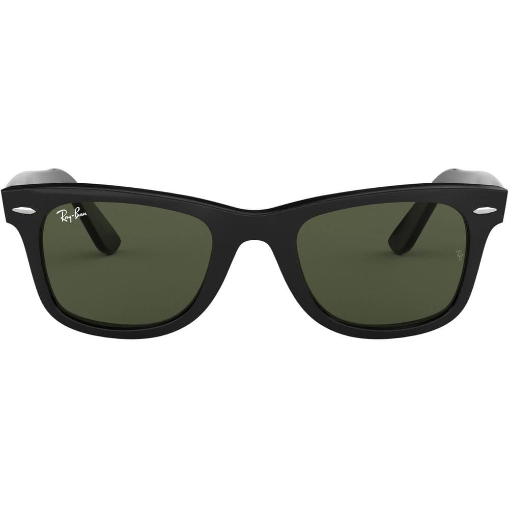 Ray-Ban RB3016 Clubmaster Gafas de sol para hombre | Black / Green II