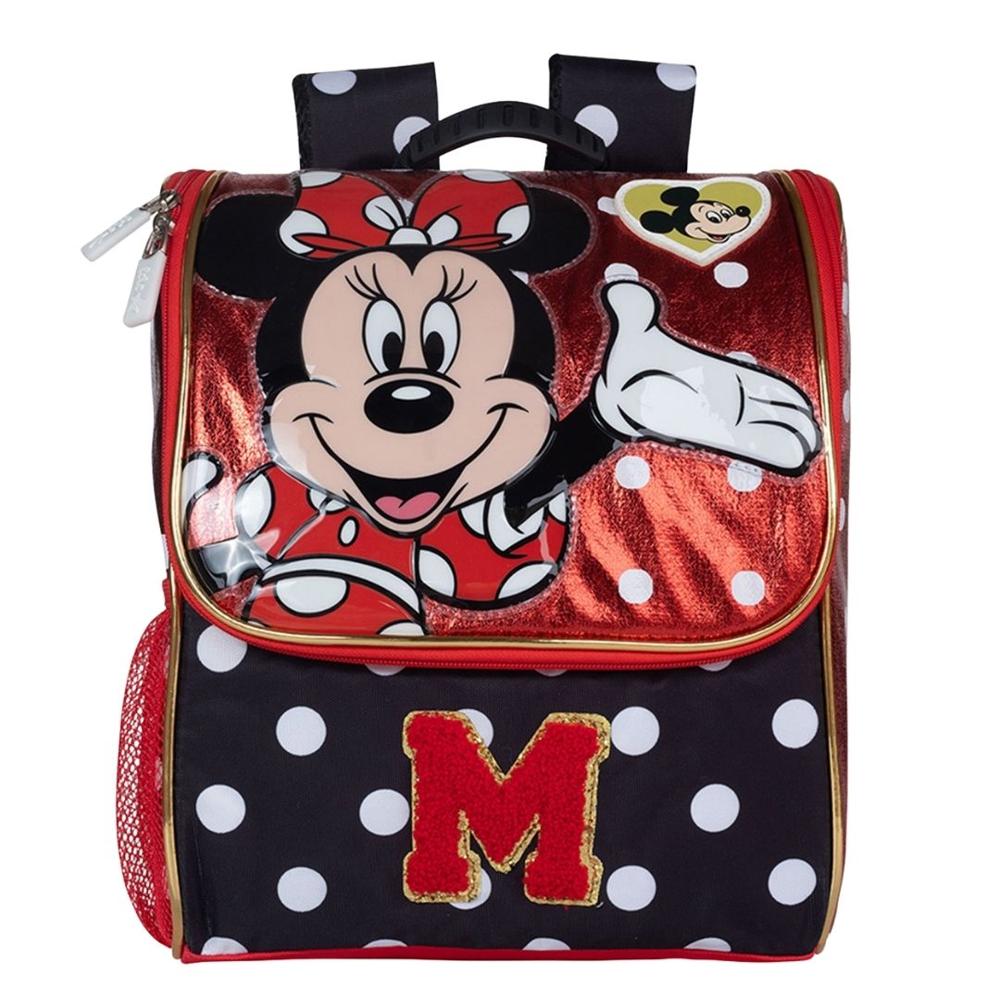 Lonchera Mochila Minnie Mouse Roja Lonchera Mochila Minnie Mouse Roja