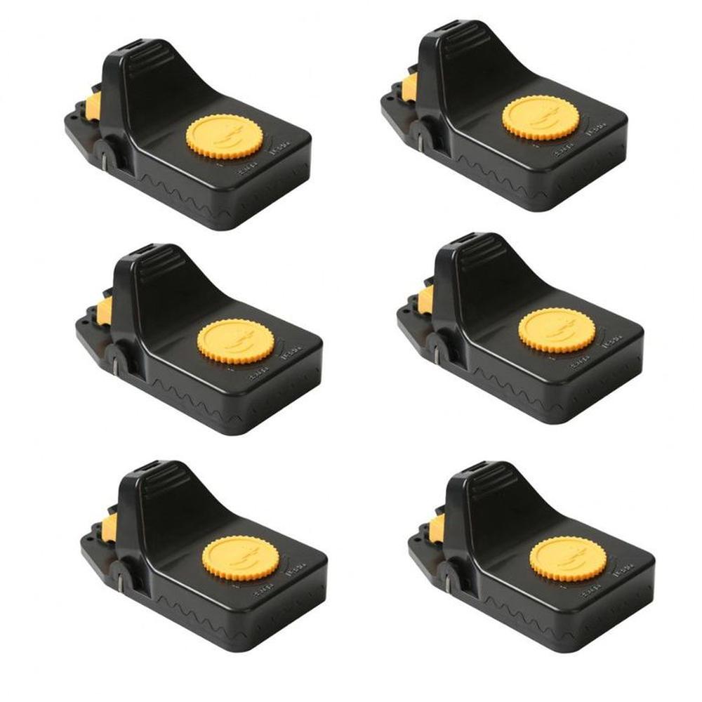 TRAMPA PARA RATAS RATONES X6 UNIDADES TAMAÑO GRANDE MUY UTIL LID