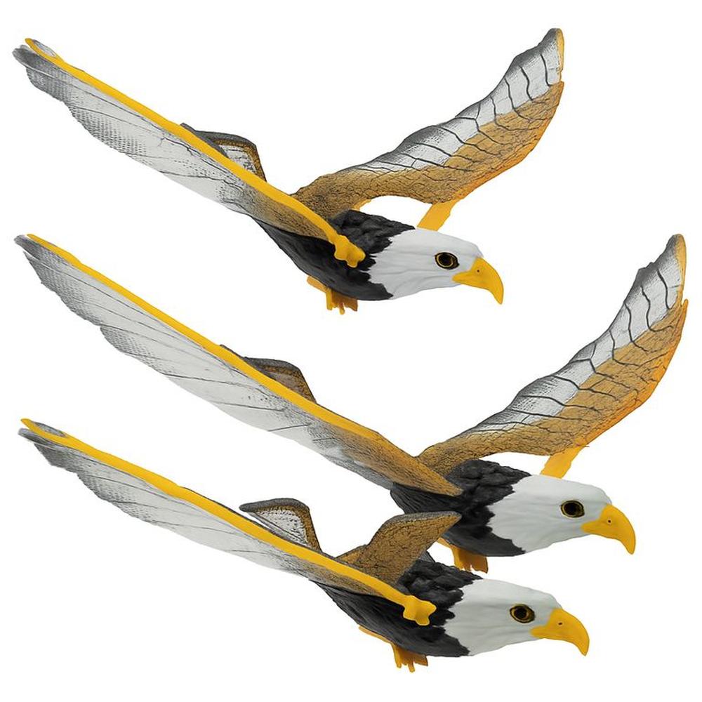 PACK X3 ESPANTAPÁJAROS AHUYENTADOR COLGANTE DE AVES A PILAS PACK X3 ESPANTAPÁJAROS AHUYENTADOR COLGANTE DE AVES A PILAS