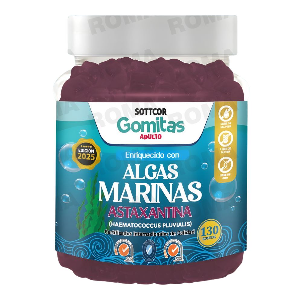 GOMITAS DE ALGAS MARINAS 130UND SOTTCOR