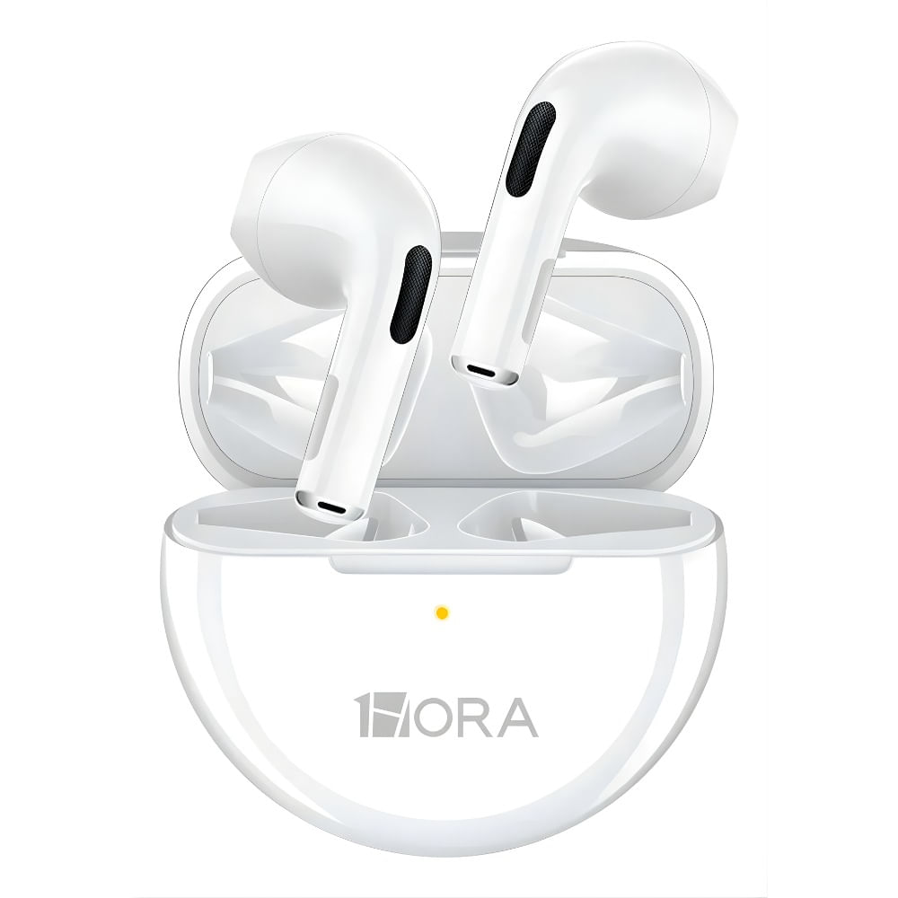Audífonos In-ear Bluetooth Auriculares 1hora Aut119 Blanco