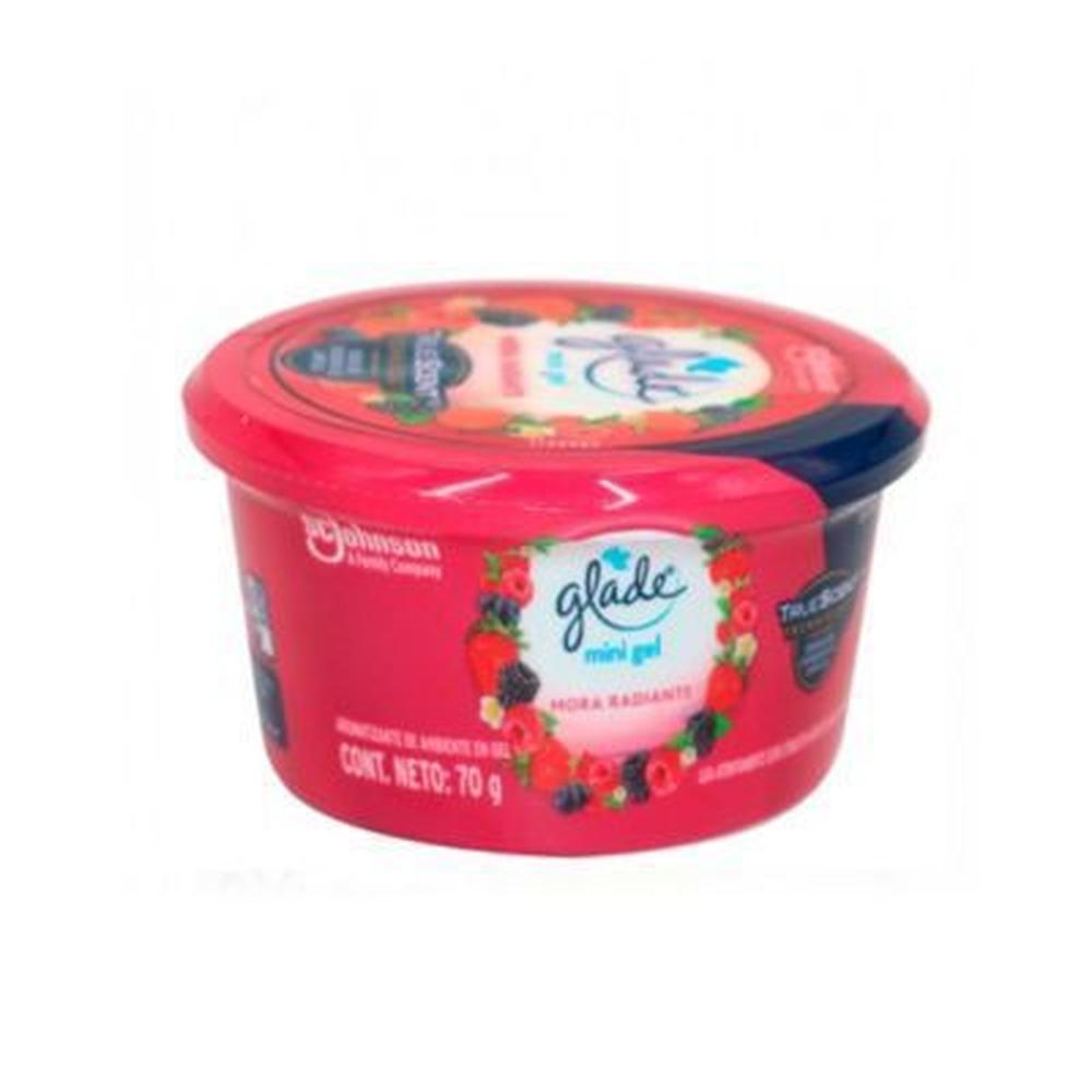 AMBIENTADOR GEL MORA RADIANTE 70 GR GLADE AMBIENTADOR GEL MORA RADIANTE 70 GR GLADE