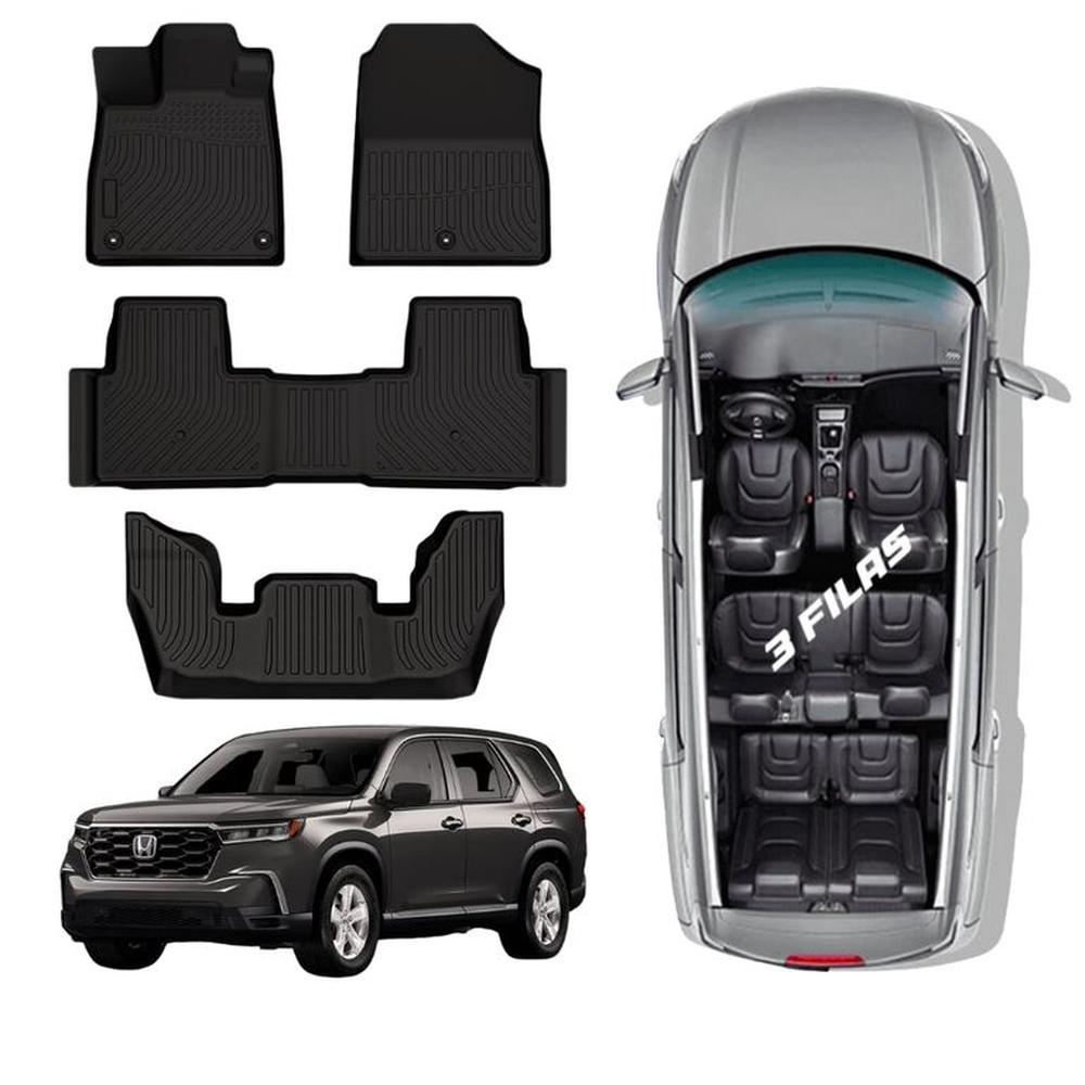 PROTECTOR CUBRE PISO 5D HONDA PILOT 2023+ PROTECTOR CUBRE PISO 5D HONDA PILOT 2023+
