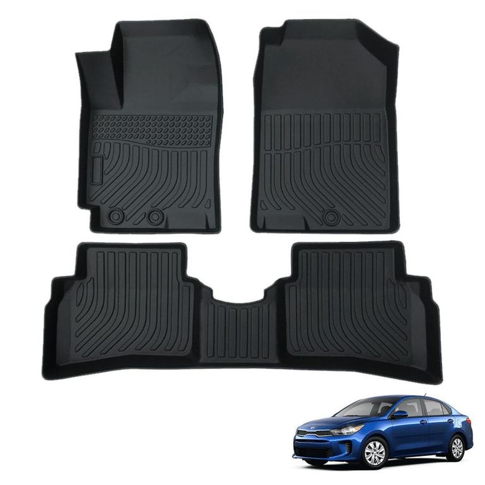 PROTECTOR CUBRE PISO 5D TPE KIA RIO 2018-2023 PROTECTOR CUBRE PISO 5D TPE KIA RIO 2018-2023