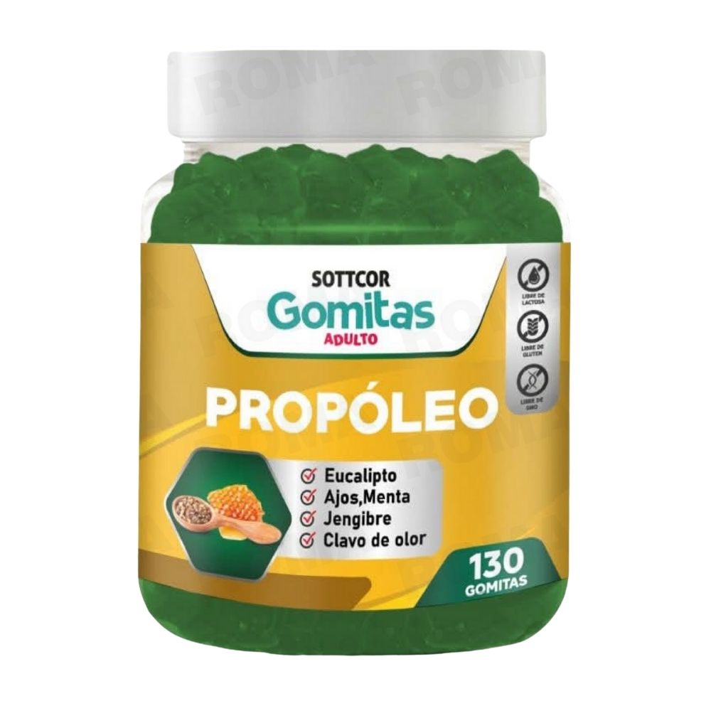 GOMITAS PROPÓLEO 130 UND