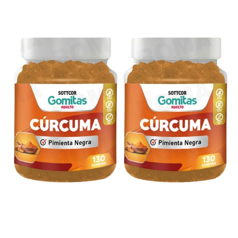 PACK 2 GOMITAS CÚRCUMA 260 UND