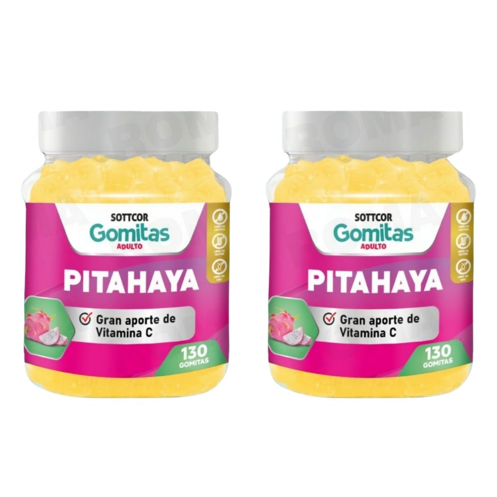 PACK 2 GOMITAS PITAHAYA 260 UND