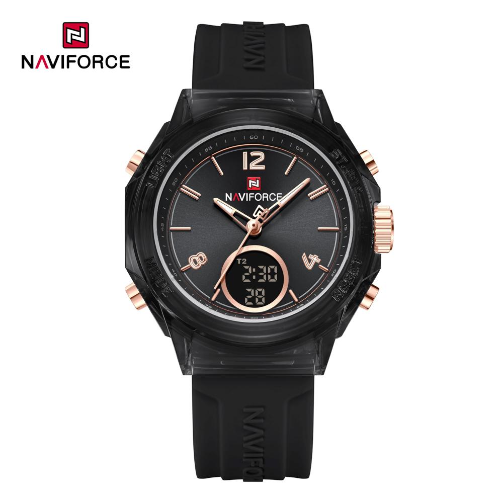 RELOJ MUJER NAVIFORCE 7109 NEGRO