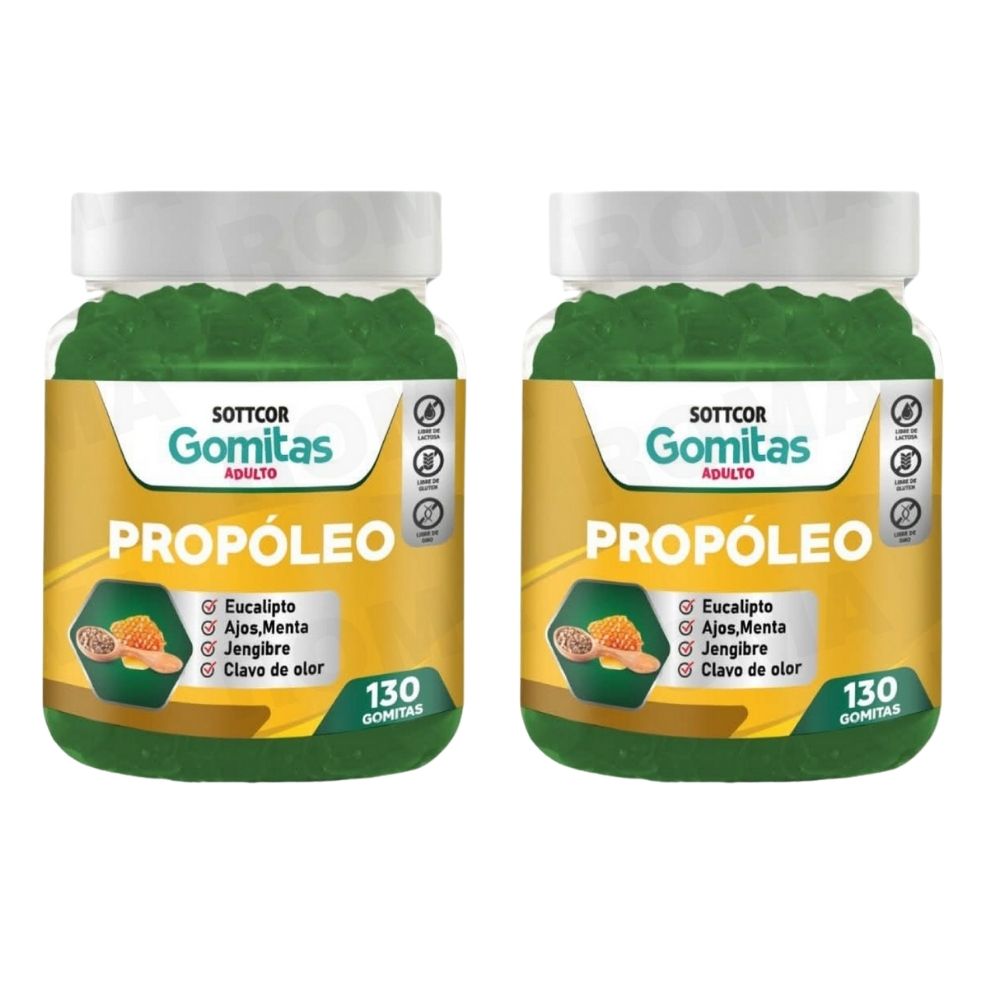 PACK 2 GOMITAS PROPÓLEO 260 UND