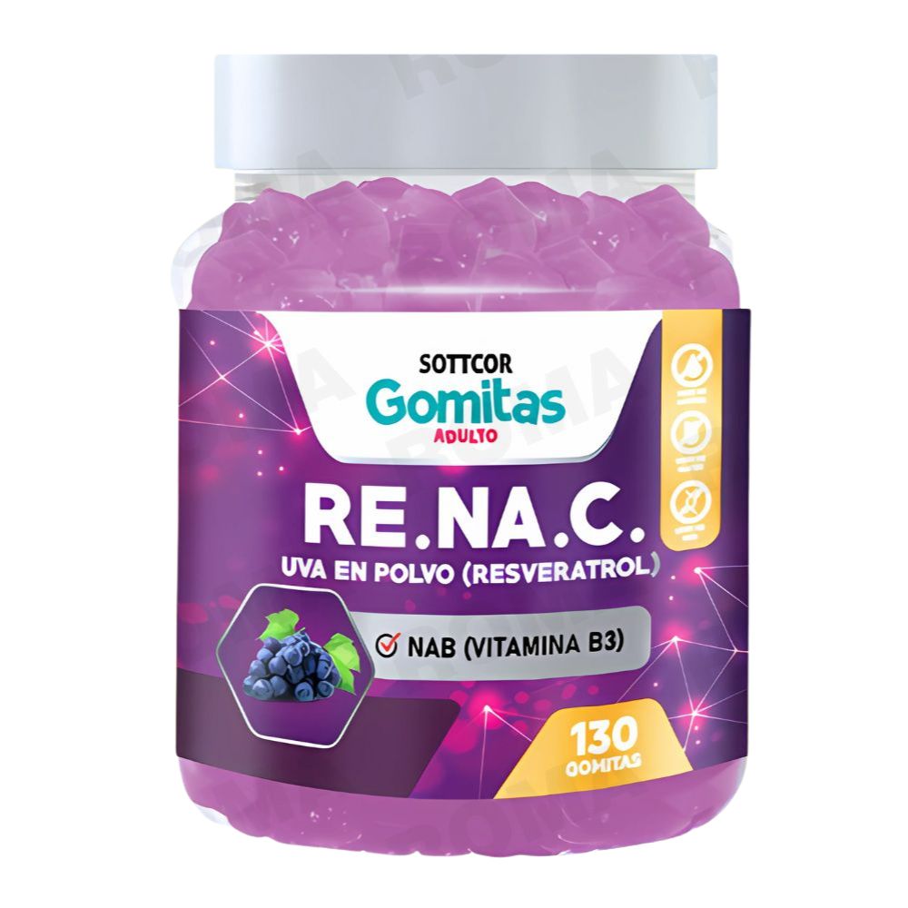 GOMITAS RESVERATROL 130UND