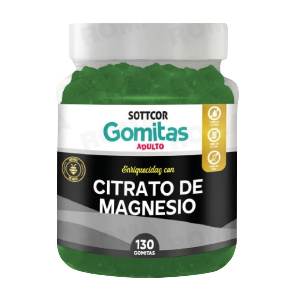 GOMITAS CITRATO DE MAGNESIO 130 UND