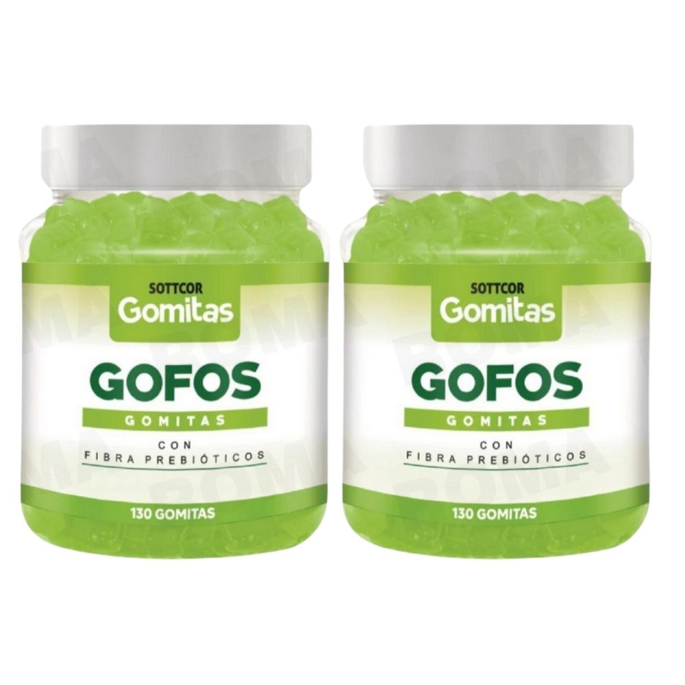 PACK 2 GOMITAS GOFOS 260UND