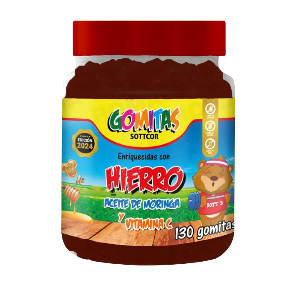 GOMITAS HIERRO NIÑOS 130 UND