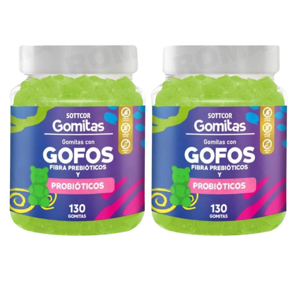 PACK 2 GOMITAS GOFOS NIÑOS 260UND