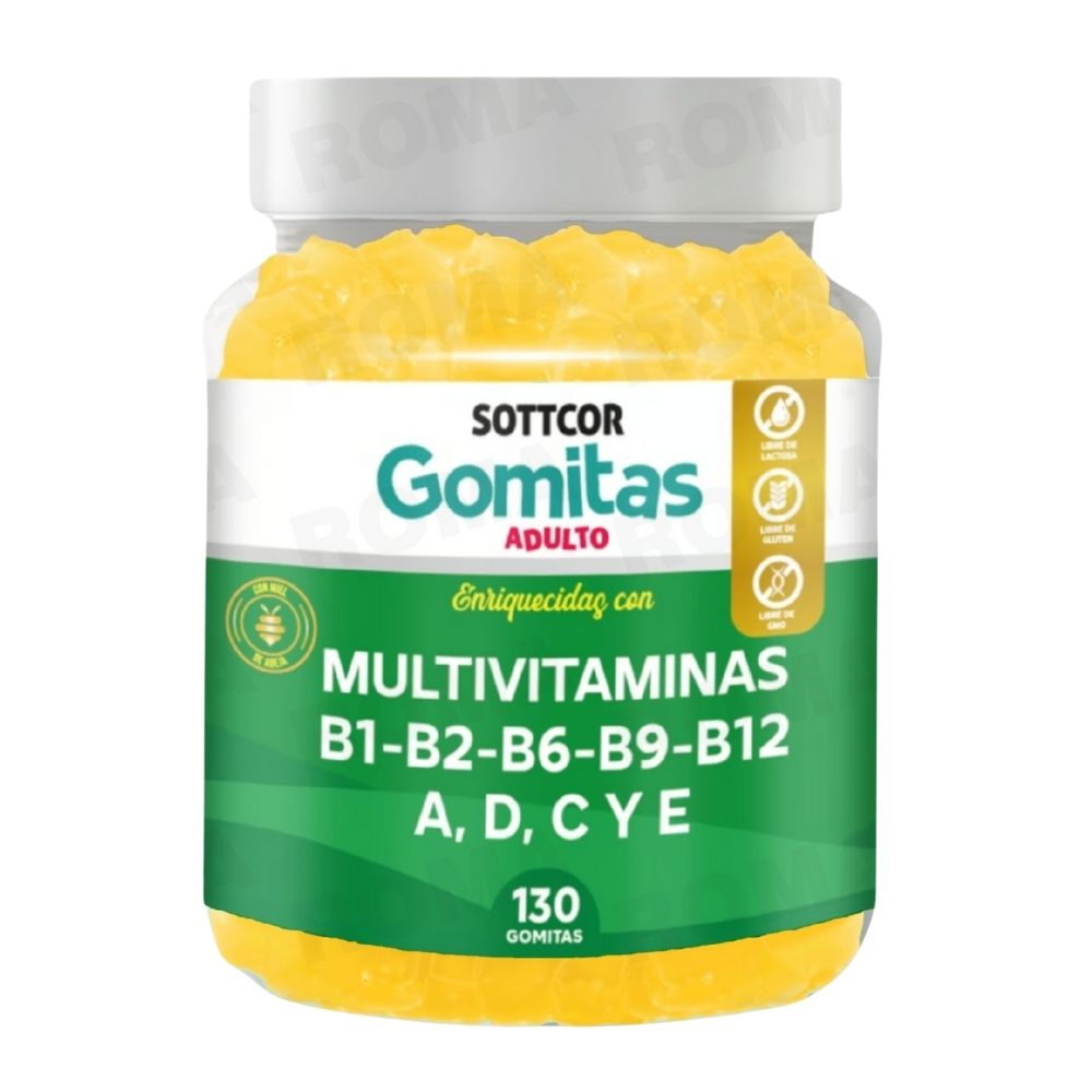 GOMITAS MULTIVITAMINAS 130 UND