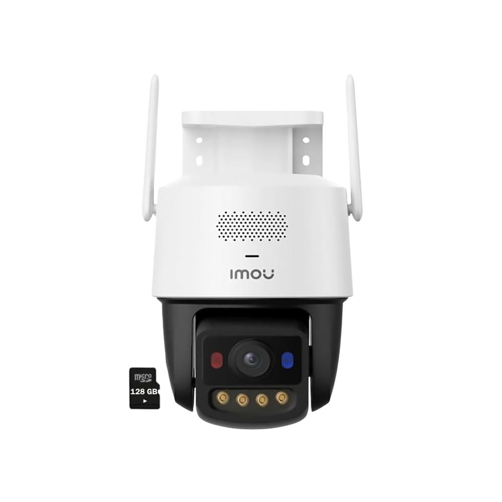 Cámara Seguridad Imou Titan PRO 6MP Audio Bidireccional Visión Noche Color Disuación Activa 128GB