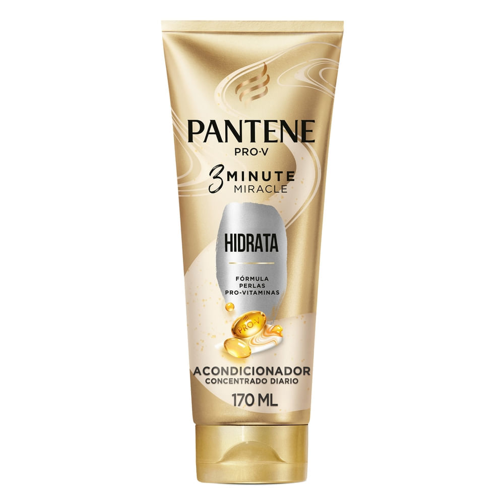 Acondicionador PANTENE 3 Minute Miracle Hidratación Extrema Tubo 170ml Acondicionador PANTENE 3 Minute Miracle Hidratación Extrema Tubo 170ml