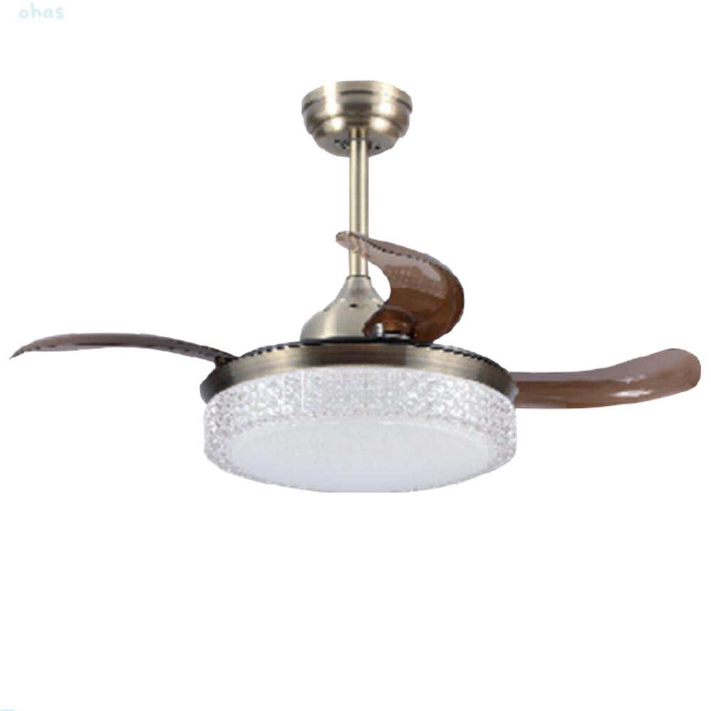 LAMPARA VENTILADOR GOLD OPALUX