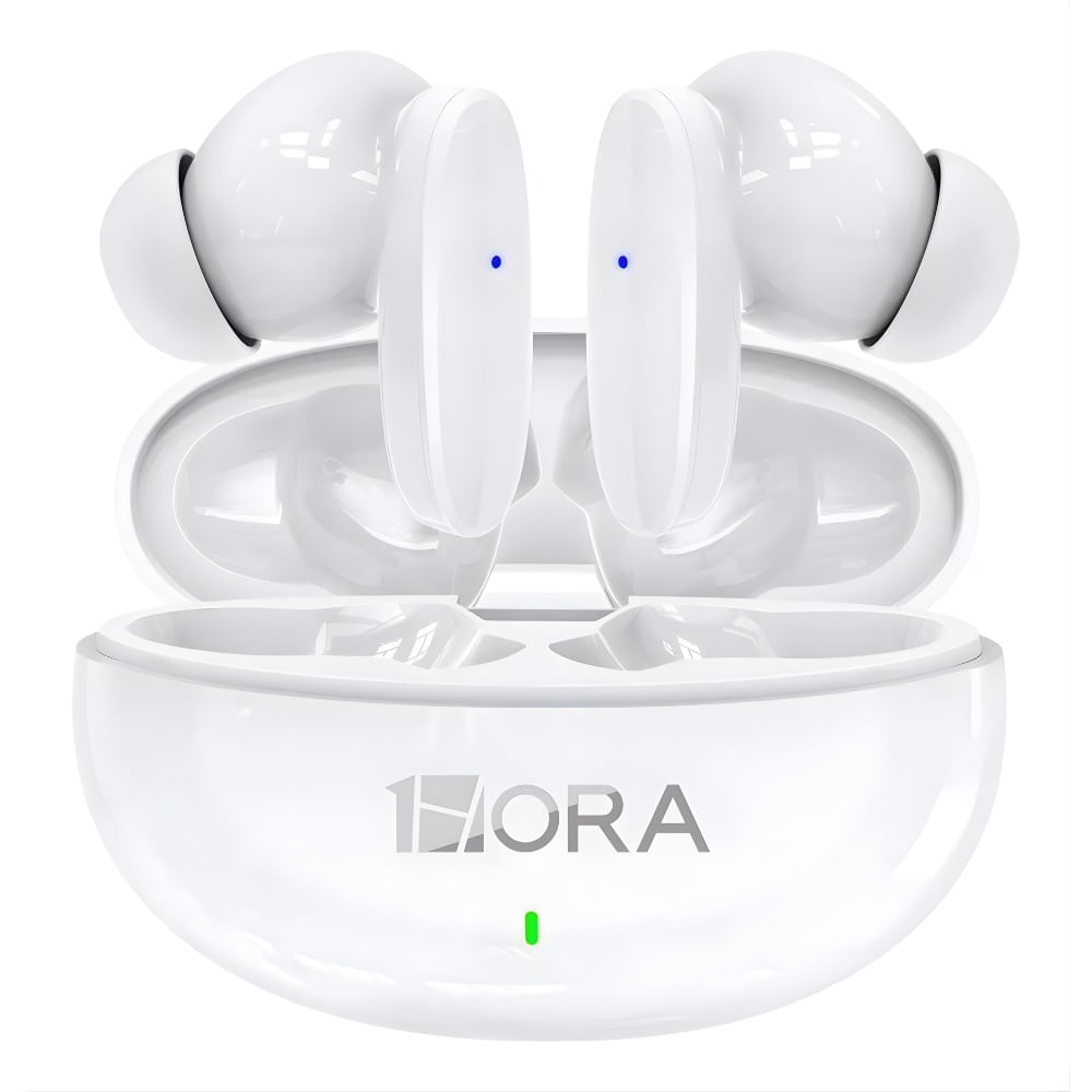 Auriculares In-ear Inalámbricos 1hora Bluetooth Aut205 Blanco