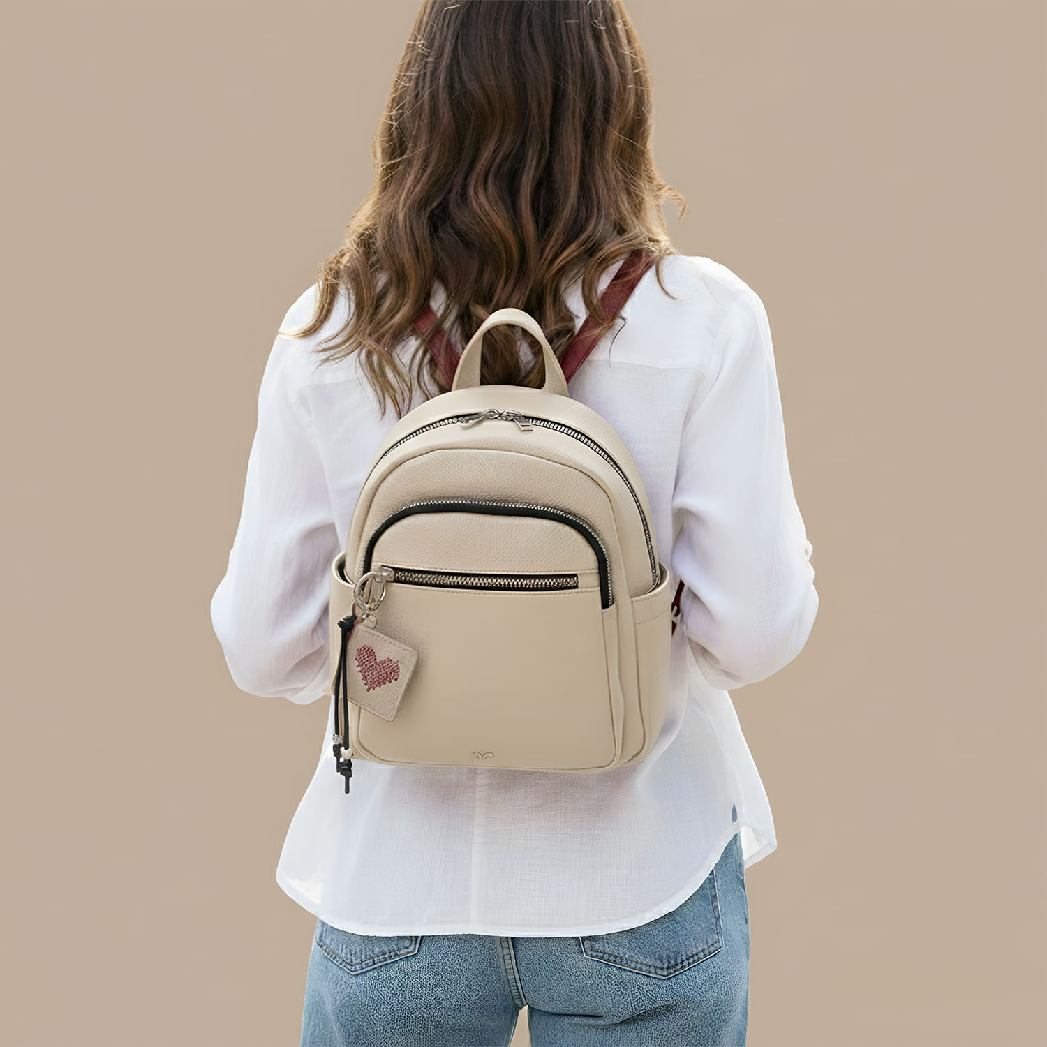 Mochila Hypnotic Hearts Pu