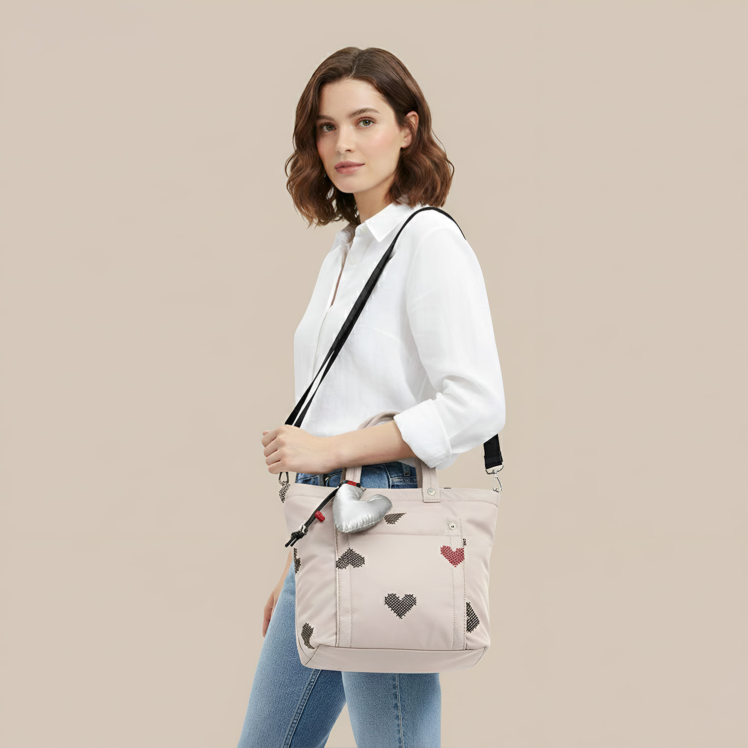 Cartera Hypnotic Hearts Asa