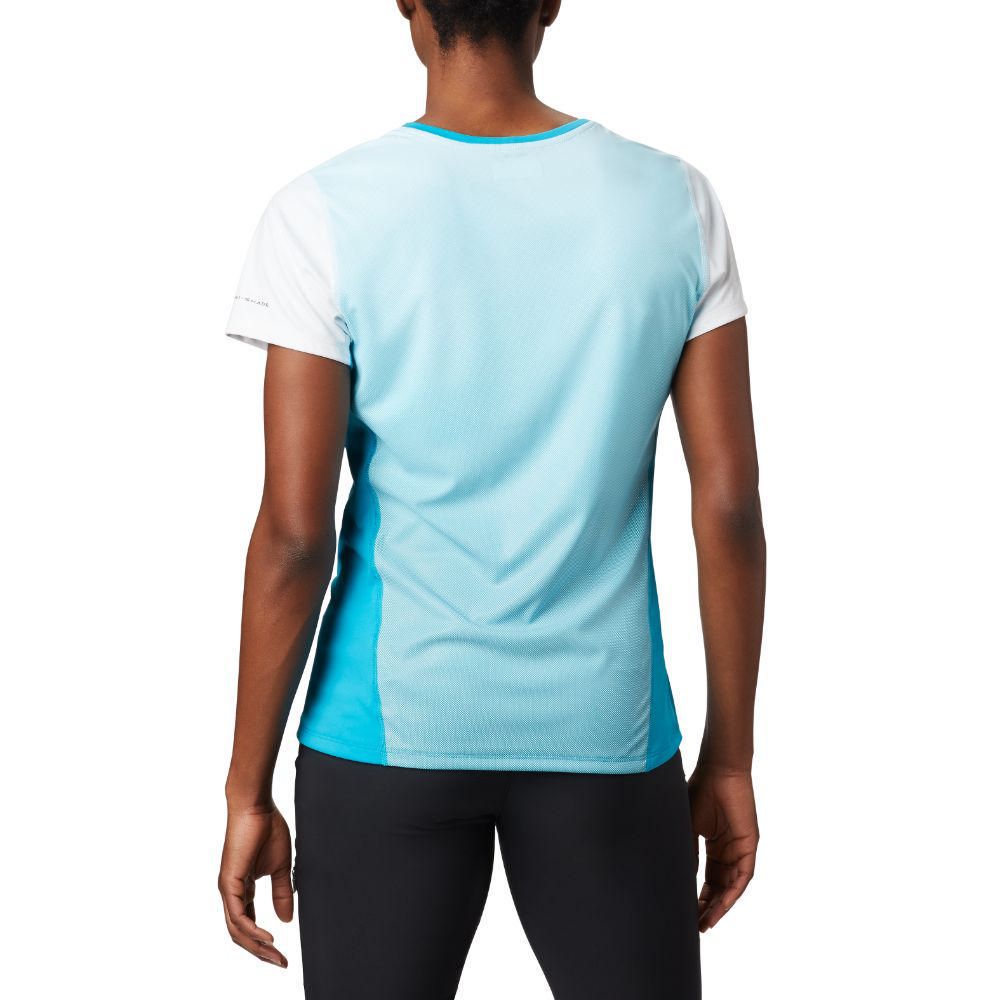 Polo Columbia Mujer Solar Chill 2 Ss Mode Turquesa | Oechsle.pe - Oechsle