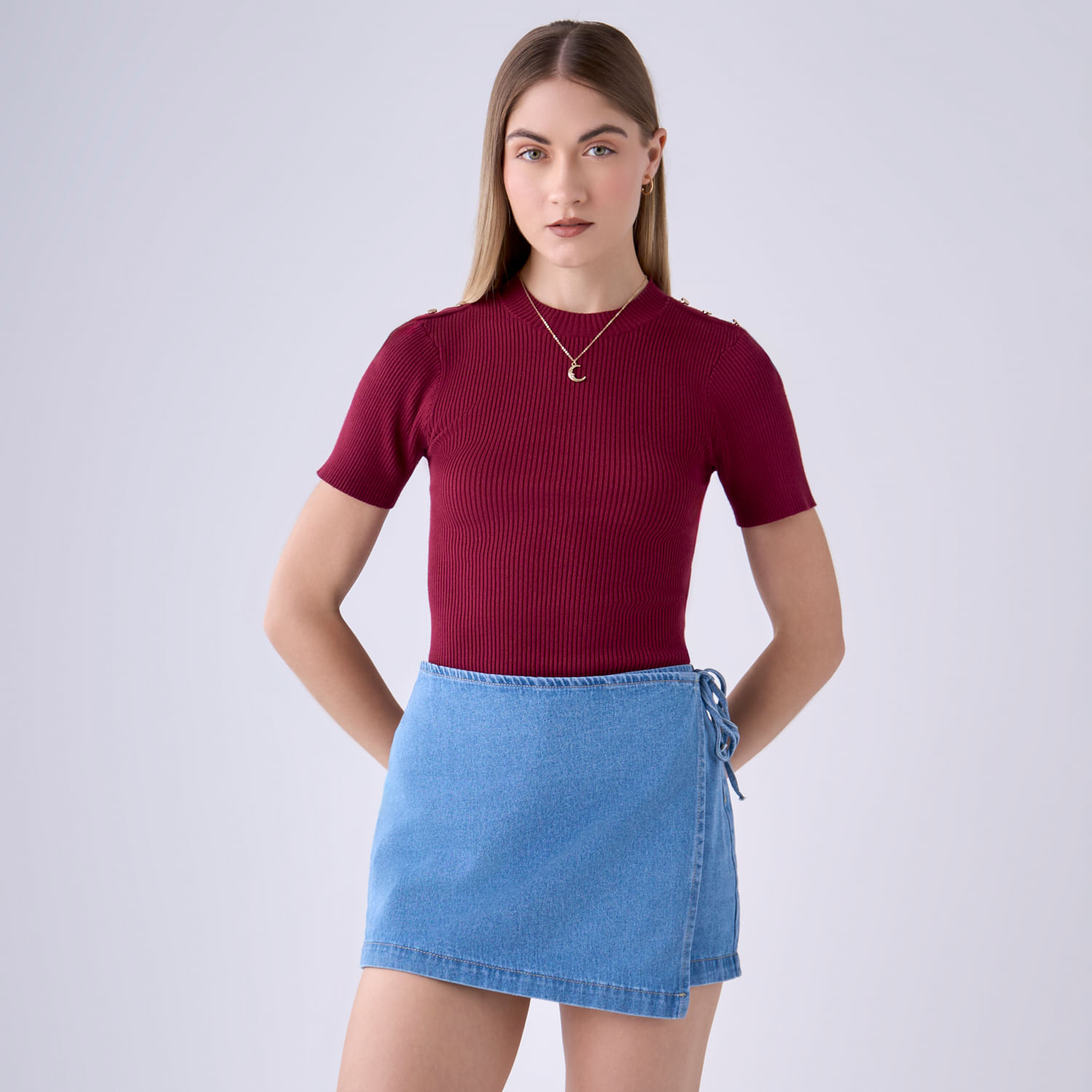 Chompa Mujer Hypnotic Botones