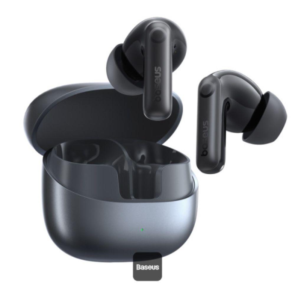 Audífonos Baseus Bass BP1 Pro Inalámbricos Cancelación de Ruido ANC 55h Batería Resistente al Agua