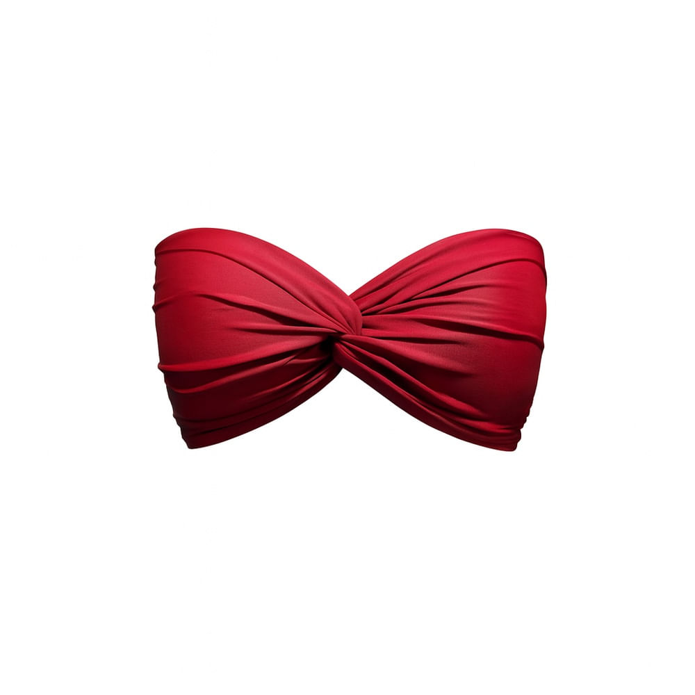 Top de Bikini Ximena Rojo