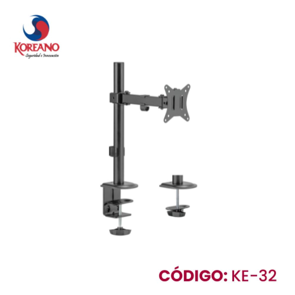 RACK DE ESCRITORIO PARA MONITOR DE 13 A 32 PULGADAS-KE-32