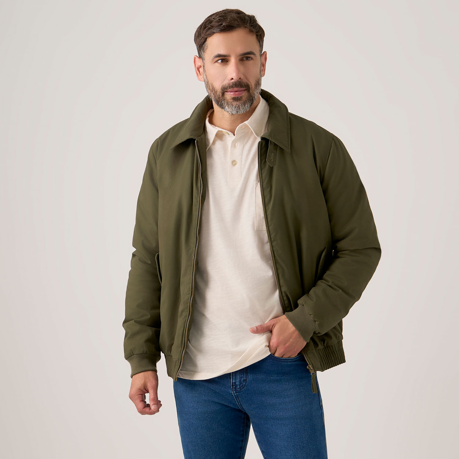 Casaca Hombre Madison Bomber Bolsillo