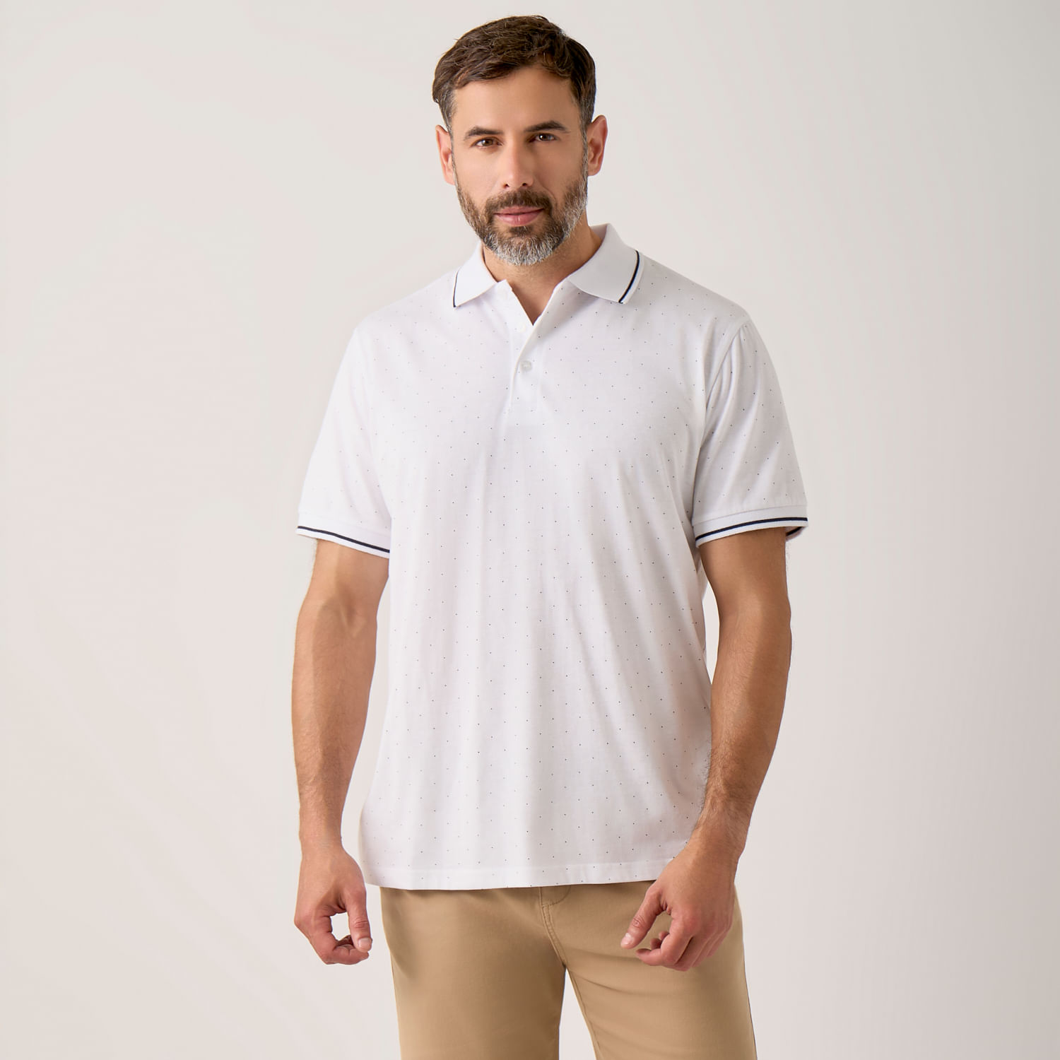 Polo Hombre Madison Cuello Rayas