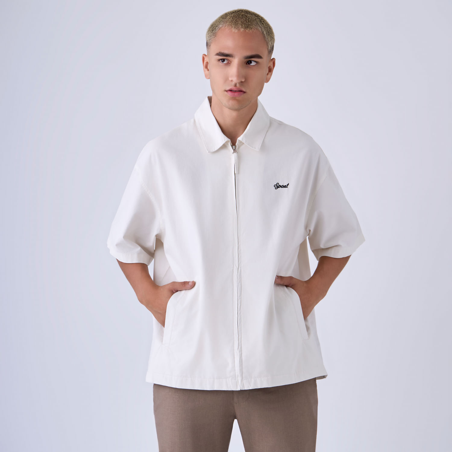 Camisa Hombre Hypnotic Zipper Sporteam