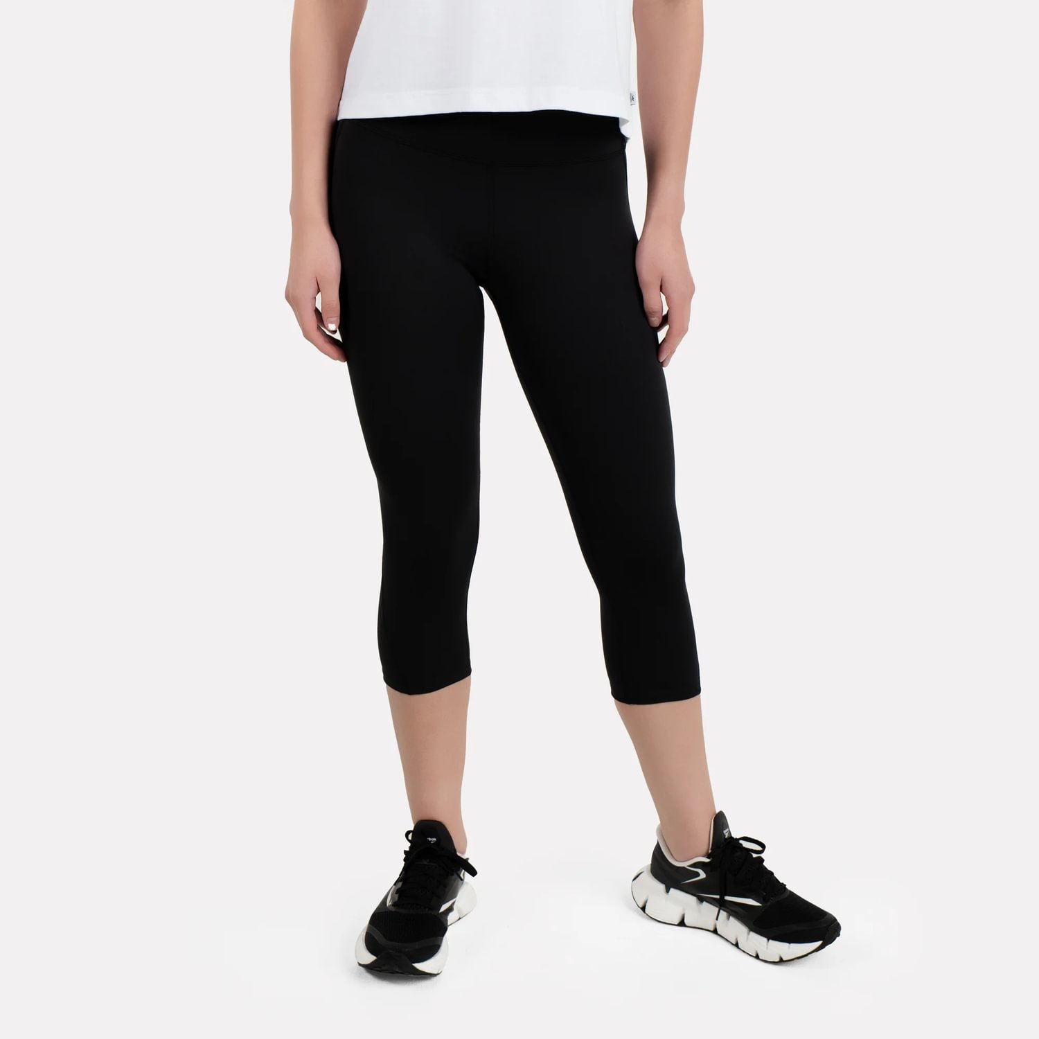 Malla Deportiva Reebok Mujer Id Train Capri 100215141 Negro