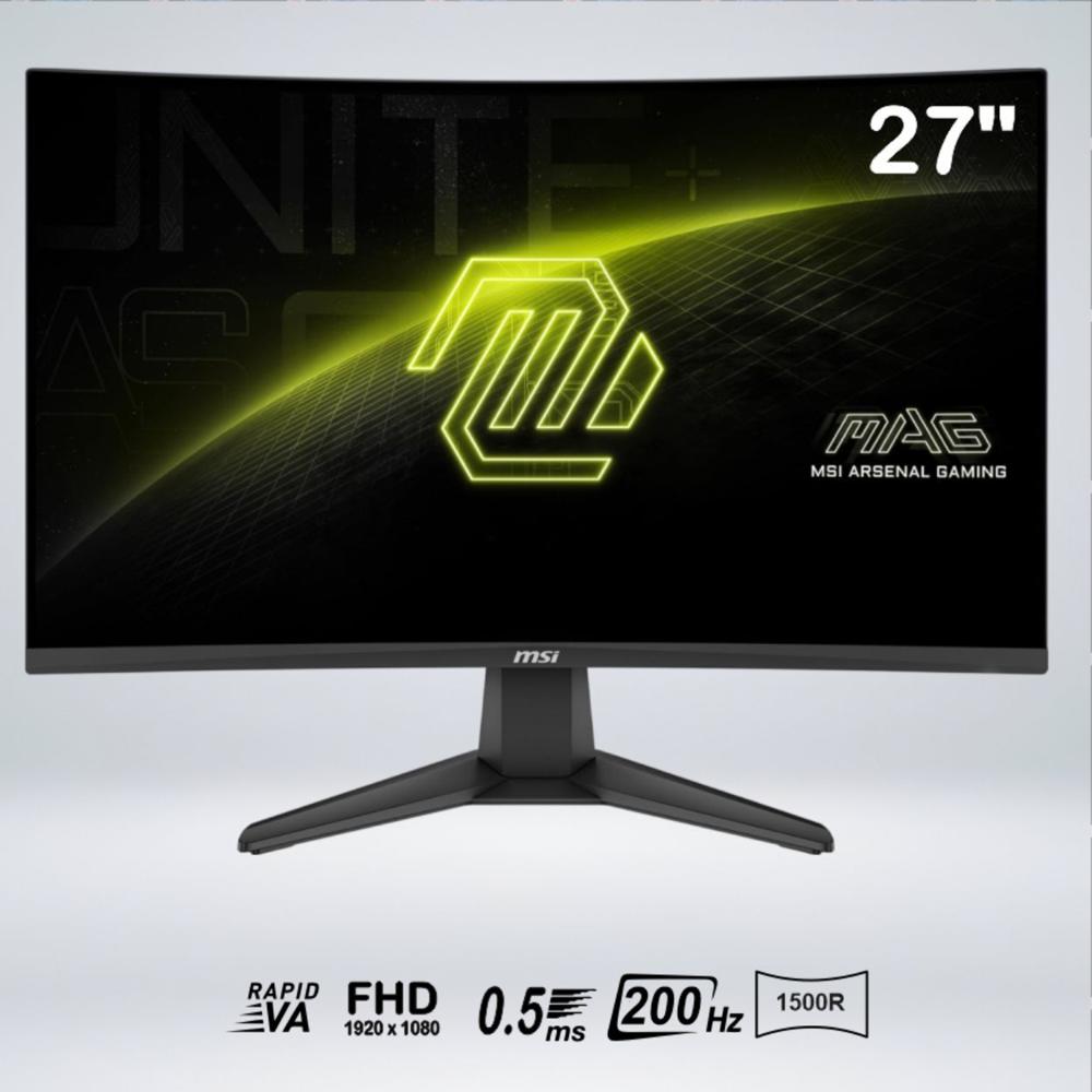 MONITOR MAG 276CF E20 FULLHD 27 PULGADAS rapidVA 200hz 0.5ms HDReady 1500R