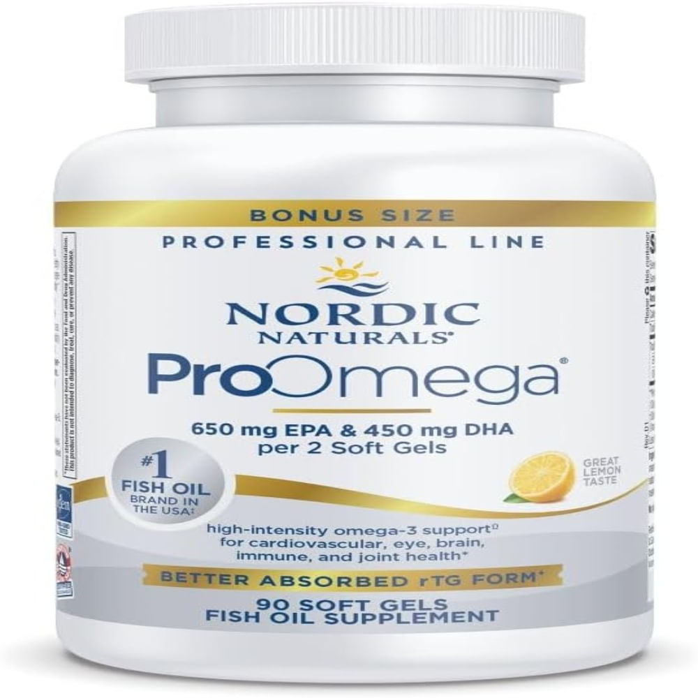 Nordic Naturals ProOmega sabor a limón