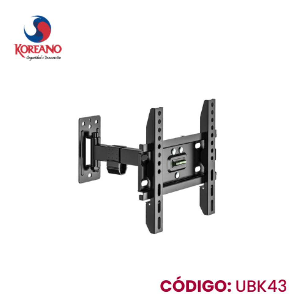 RACK MÓVIL PARA TV DE 17 A 43 PULGADAS UBK43