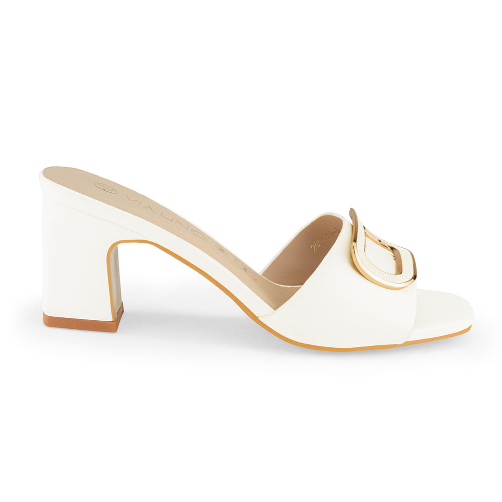 Sandalias Via Uno Mujer 2G9123-9 Blanco 38