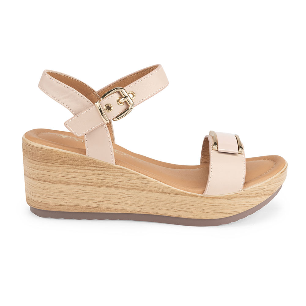 Sandalias Via Uno Mujer 2B3599-15 Beige 38