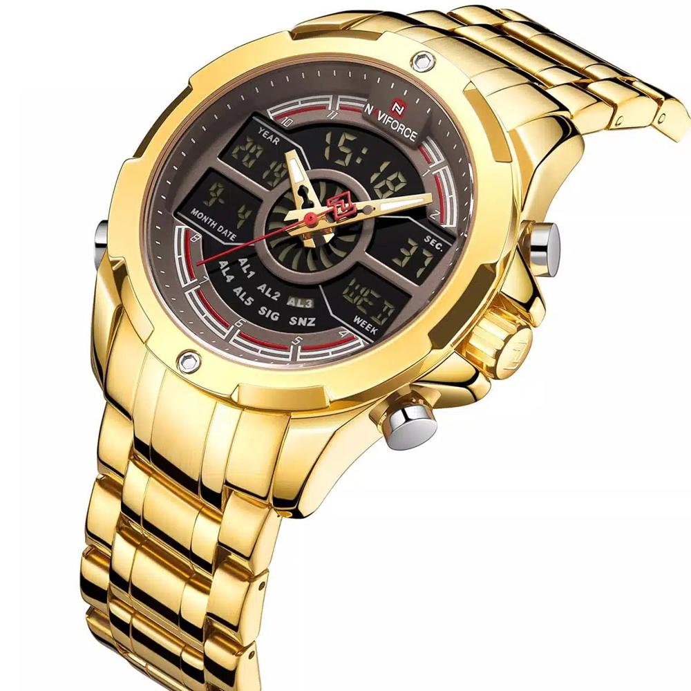 RELOJ PARA HOMBRE MARCA NAVIFORCE 9170 NF