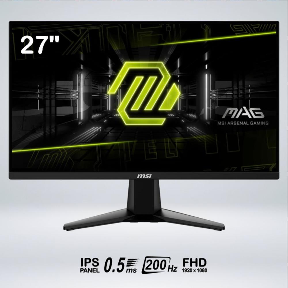 MONITOR GAME 143564278ULL HD 27 pulgadas RAPID IPS 200HZ 0.5ms HDR AI VISION