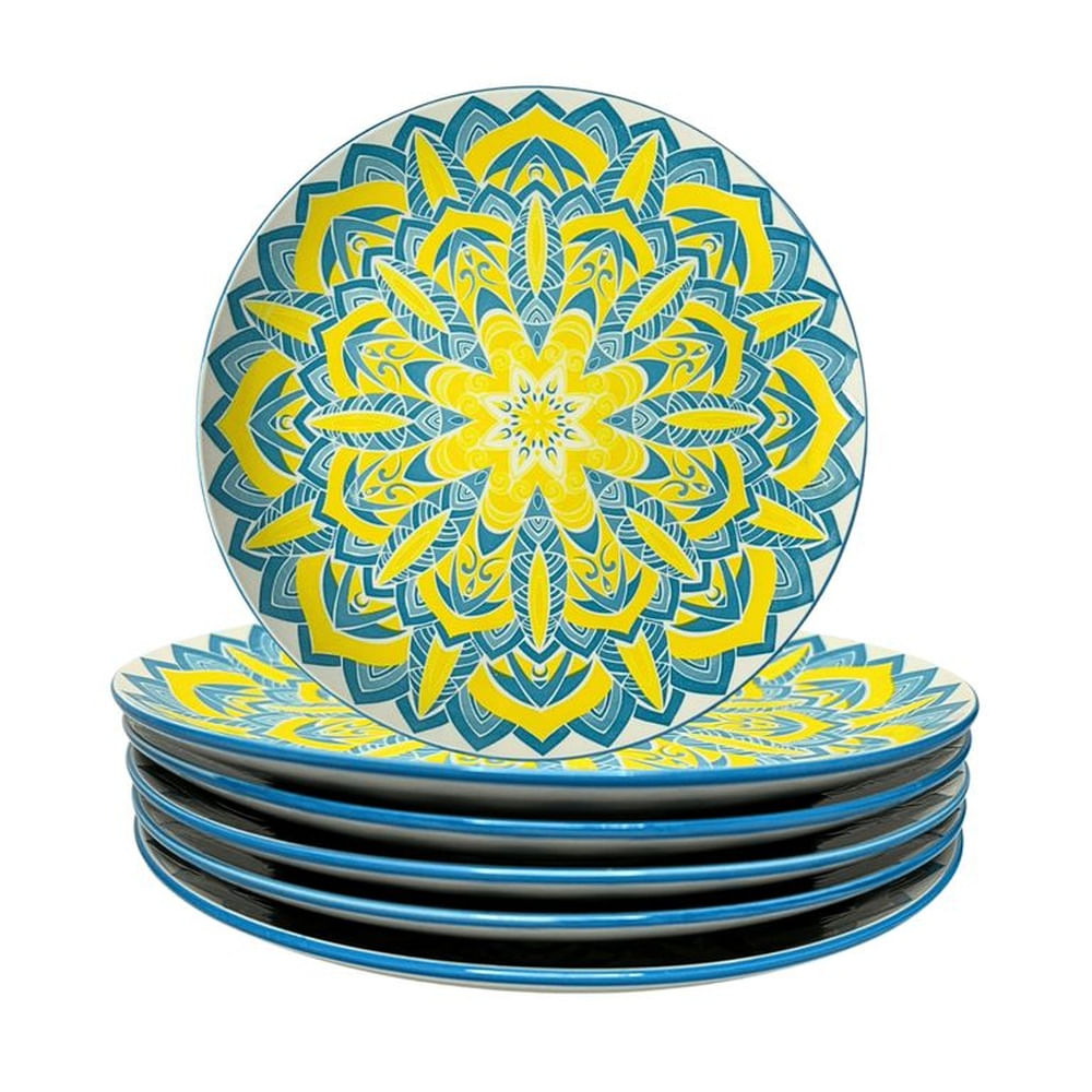 Plato de segundo Mandala Aurora